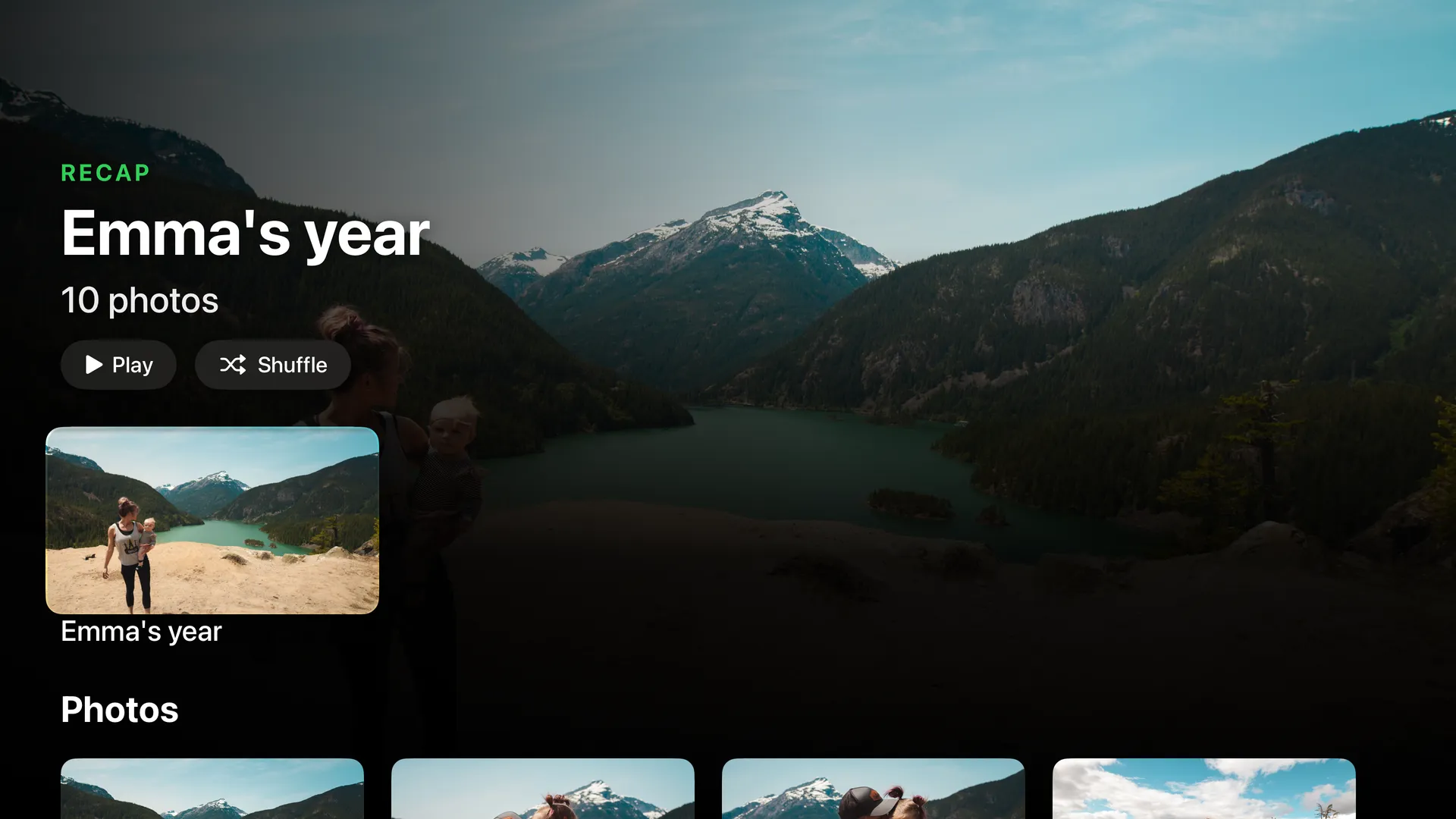 Emma's year, a recap of ten photos